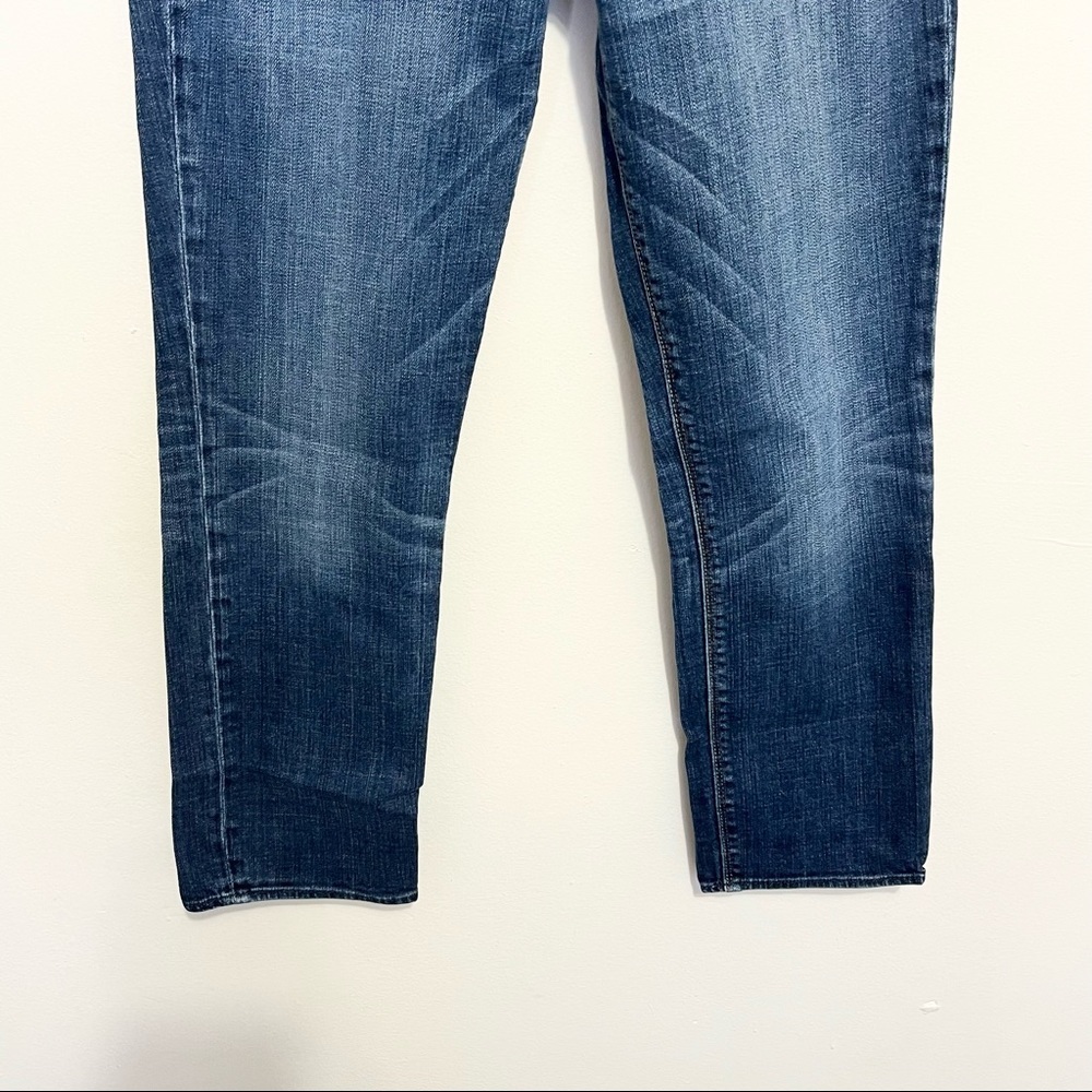 Abercrombie & Fitch Perfect Stretch Straight Leg Ankle Crop Jeans Womens Size 6 - Picture 5 of 11